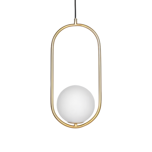 Lumi – Plafonnier nordique rond design Magic Bean