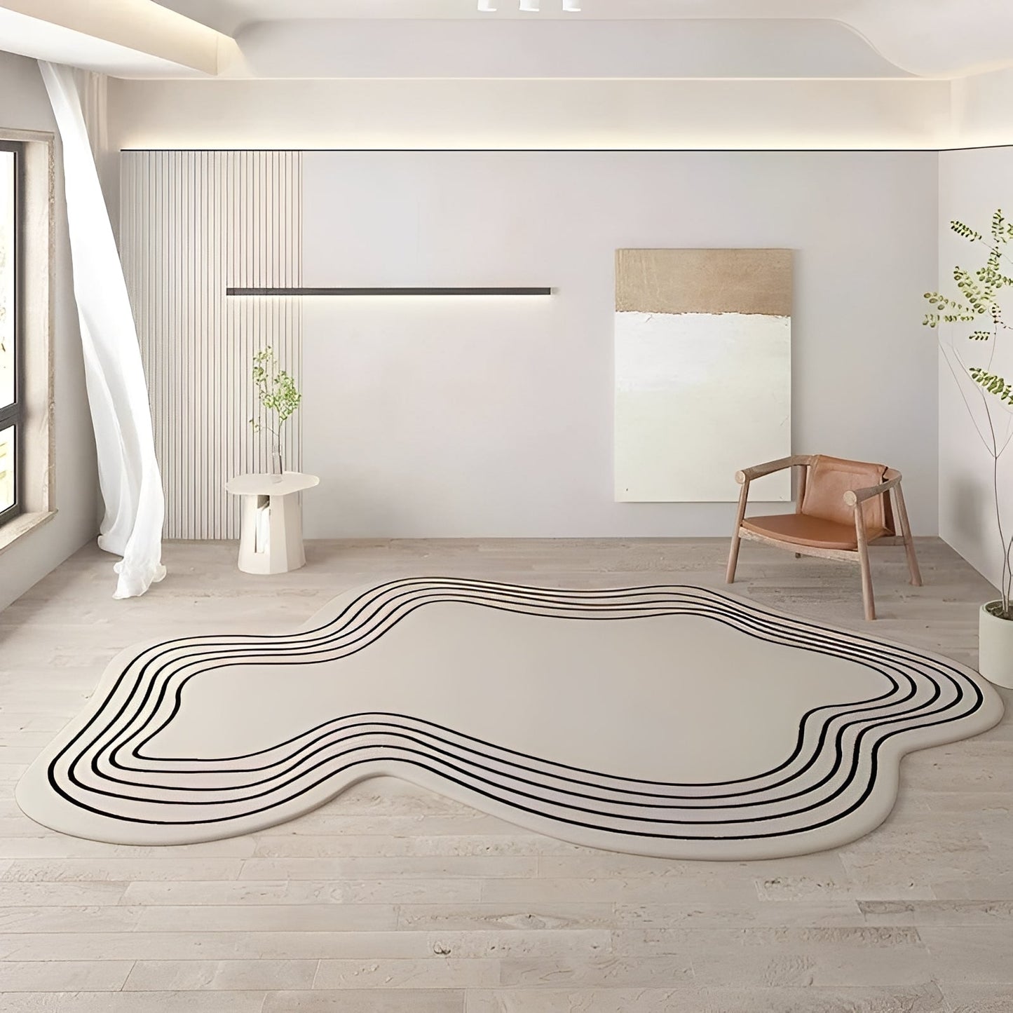 Doni – Tapis Moderne Minimaliste en Fausse Cachemire