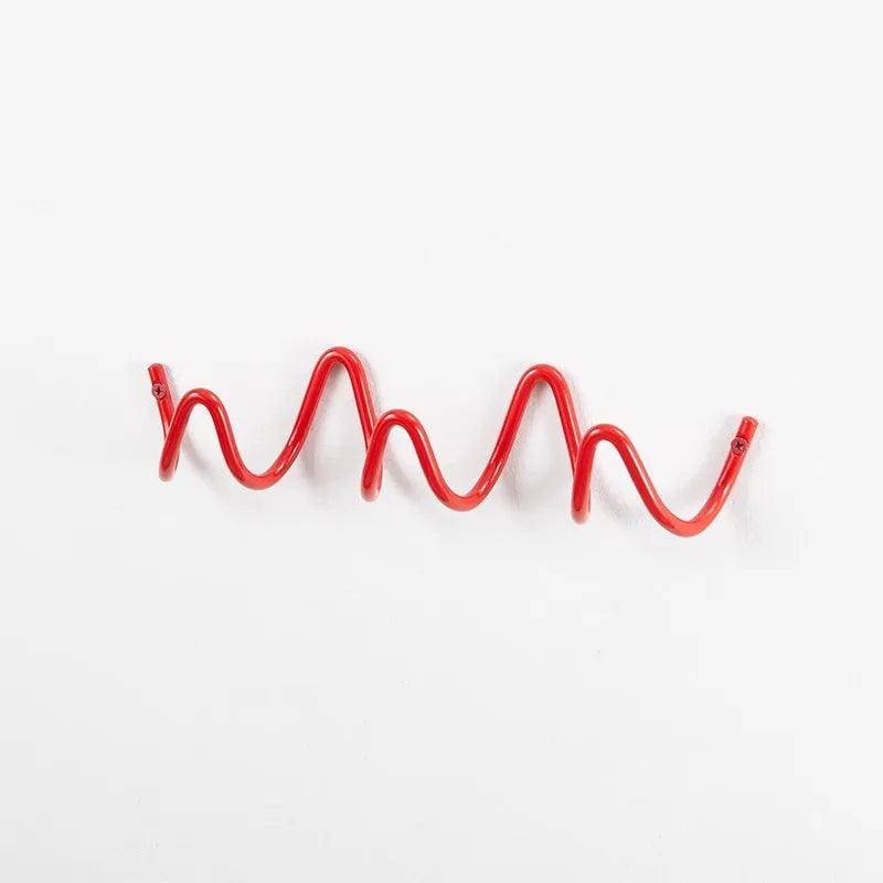 Miro – Crochet à vagues moderne en fer