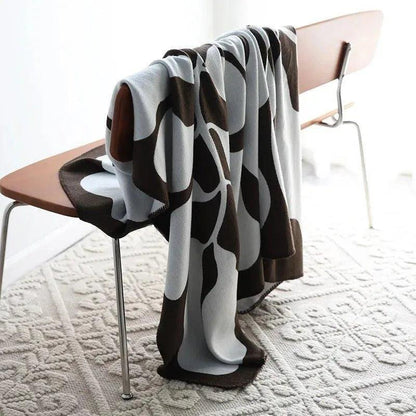Akemi – Couverture en cachemire jacquard