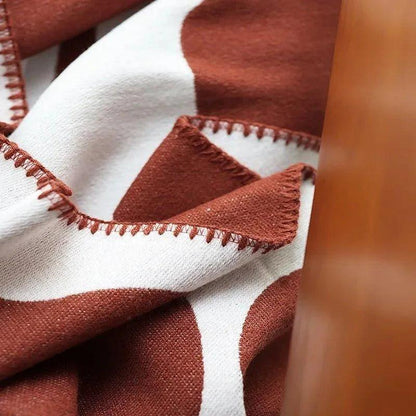 Akemi – Couverture en cachemire jacquard
