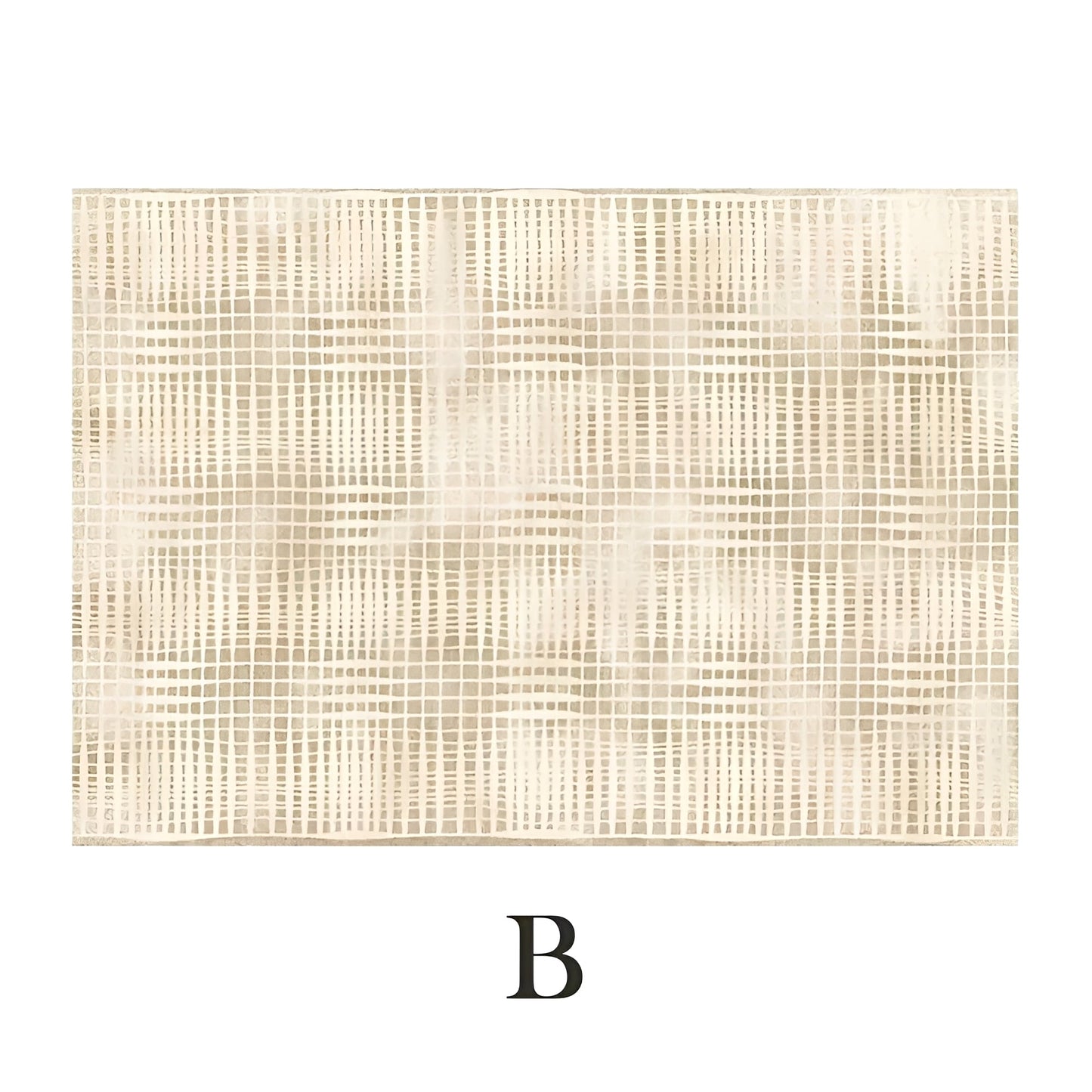 Sana – Tapis en peluche moderne avec rayures