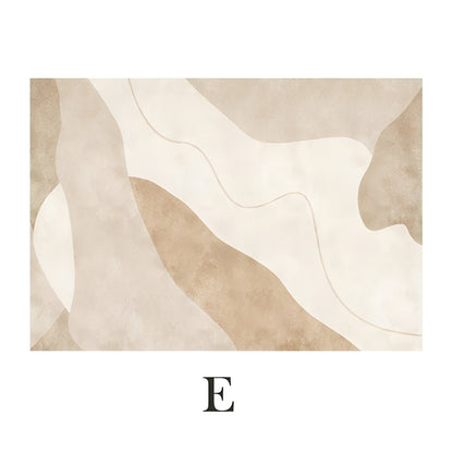 Sana – Tapis en peluche moderne avec rayures