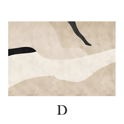 Sana – Tapis en peluche moderne avec rayures