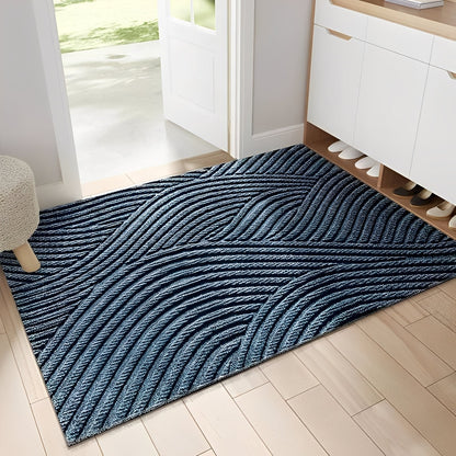 Elvar – Tapis rectangulaire au design nordique