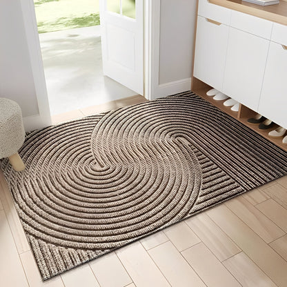 Elvar – Tapis rectangulaire au design nordique
