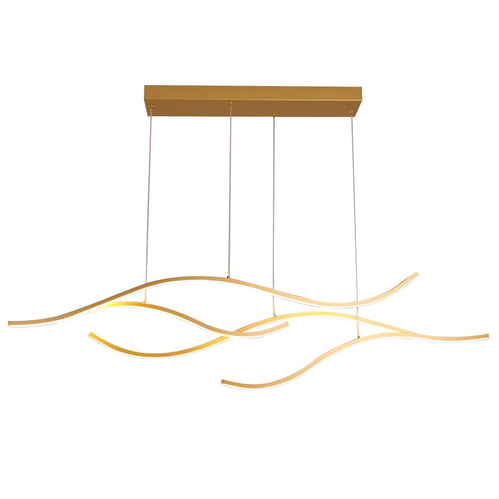 Thena – Lampe Suspendue LED en Forme de Vague