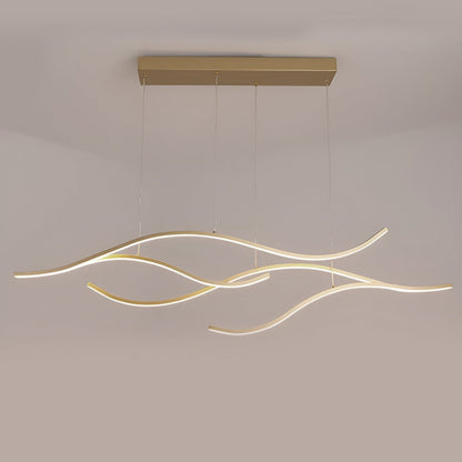 Thena – Lampe Suspendue LED en Forme de Vague