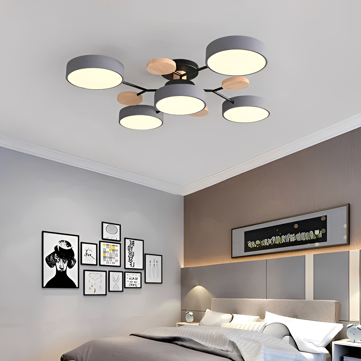 Lumo – Plafonnier LED Moderne Minimaliste