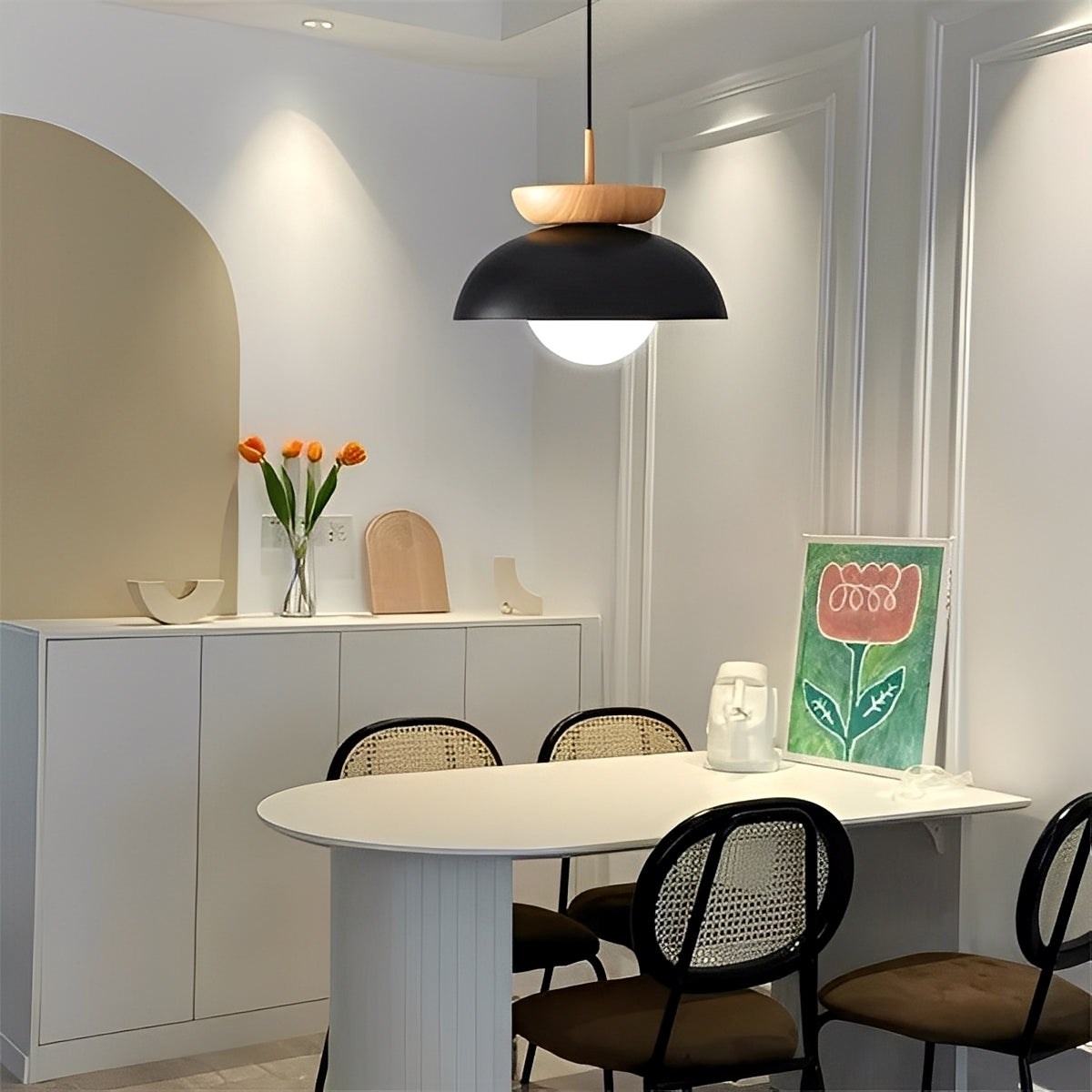 Haru – Moderne Deckenleuchte en fer