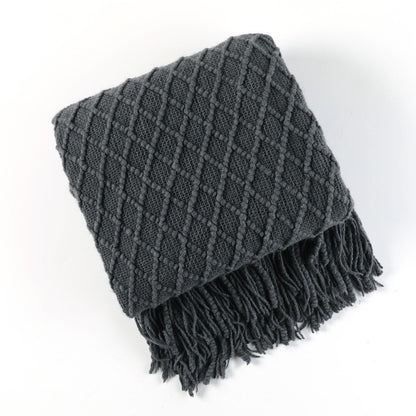 Uela – Couverture de canapé en polaire de corail au design uni