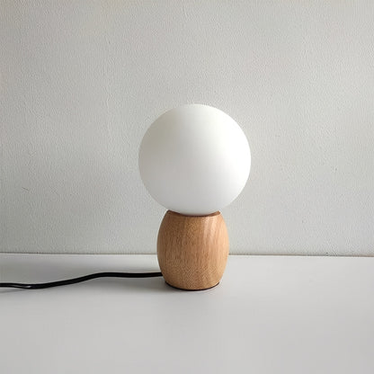 Nozomi – Lampe de table en verre minimaliste avec LED
