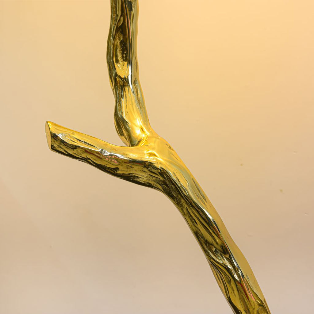 Franz – Lampe de Plancher Décorative en Résine Plume