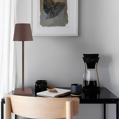 Isla – Lampe de table LED en aluminium rechargeable