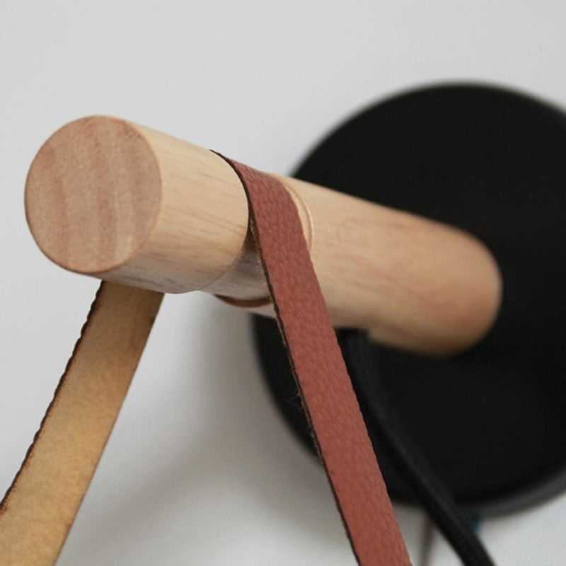 Elin - Applique murale suspendue au design nordique en bois