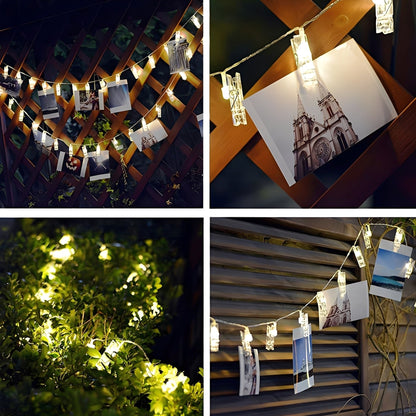 Lumi – Guirlande Lumineuse à Clips pour Photos LED