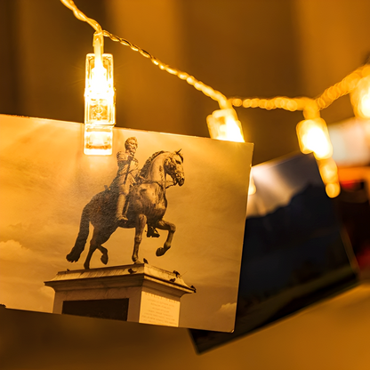 Lumi – Guirlande Lumineuse à Clips pour Photos LED