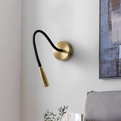 Isandro – Lampe de lecture LED en cuivre de luxe