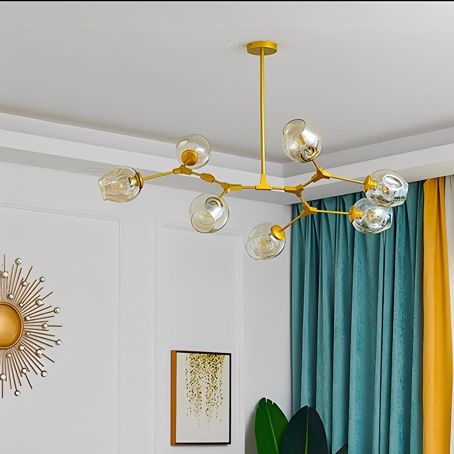 Leona – Plafonnier Nordique Design Branche