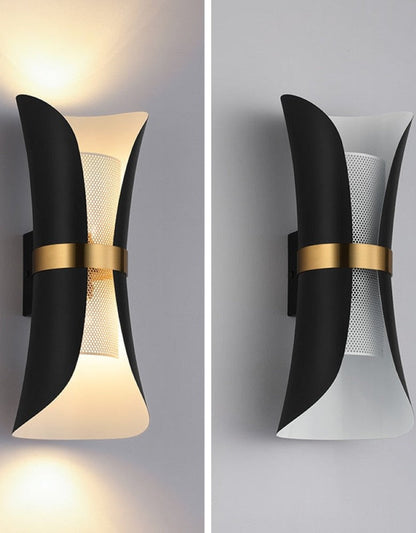 Simplelamp - Applique murale européenne moderne avec design en forme de boucle