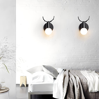 Rodulf – Lampe Murale Scandinave Antler