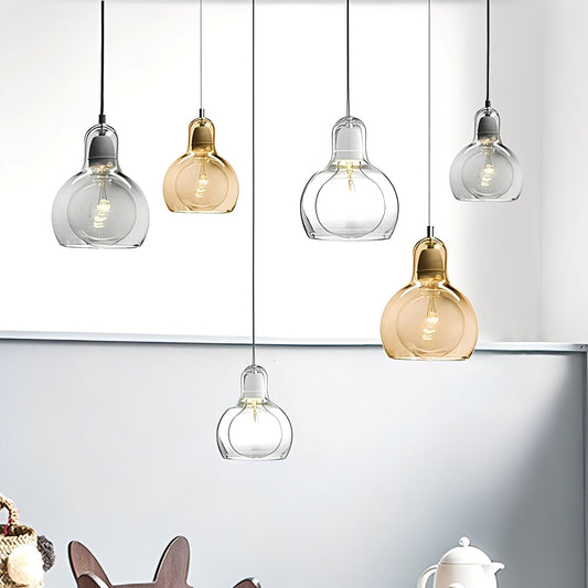 Elvira – Moderne Verre Suspension