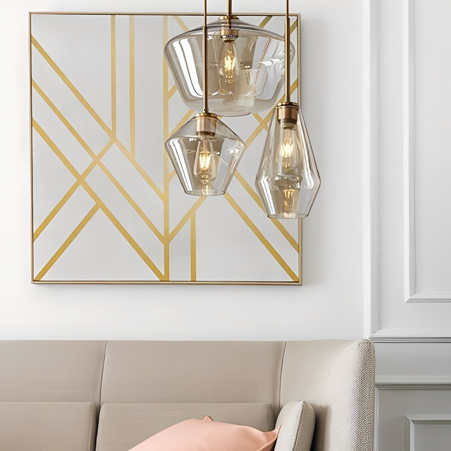 Sirius – Suspension en Verre Minimaliste Moderne Nordique