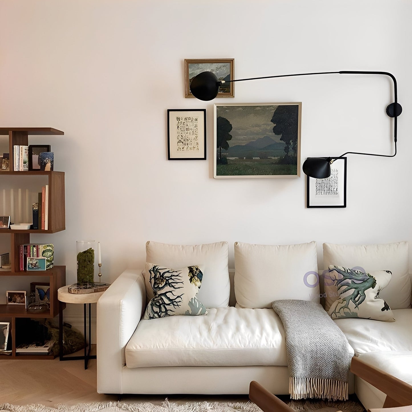 Aurelio – Applique Murale Moderne avec Bras Articulé