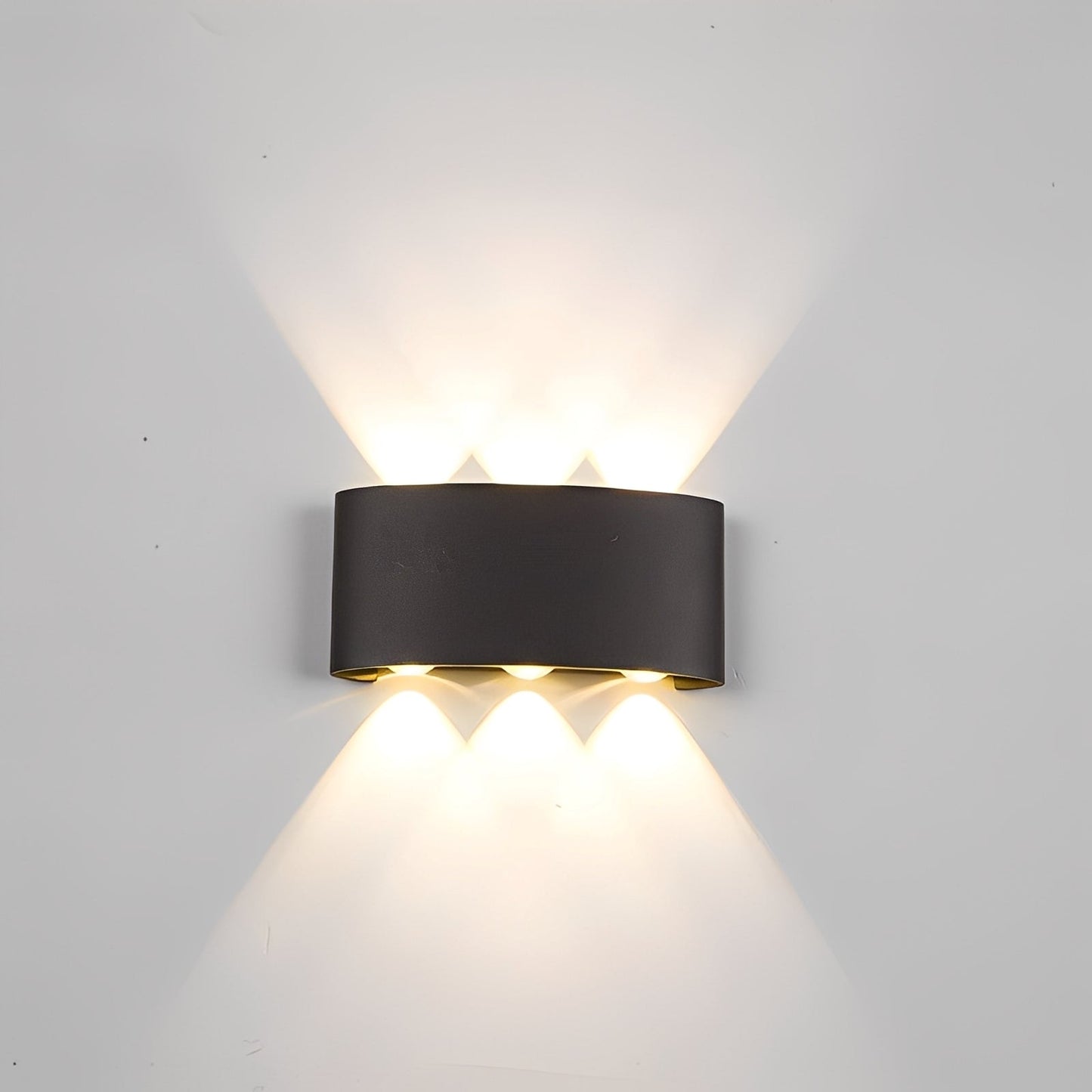 Nolan – Double-tête LED Lampe Murale Extérieure