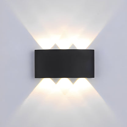 Nolan – Double-tête LED Lampe Murale Extérieure