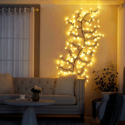 LianeLumineuse – Guirlande LED romantique au style vigne