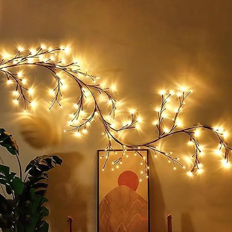 LianeLumineuse – Guirlande LED romantique au style vigne