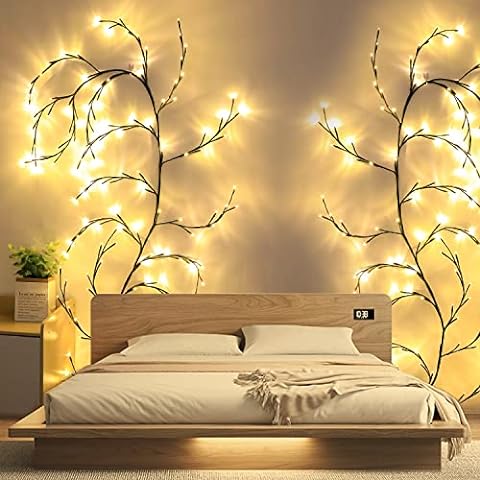 LianeLumineuse – Guirlande LED romantique au style vigne