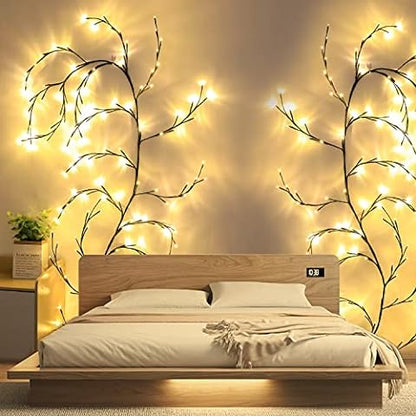 LianeLumineuse – Guirlande LED romantique au style vigne