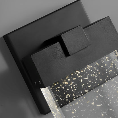 Xena – Applique murale rectangulaire en cristal