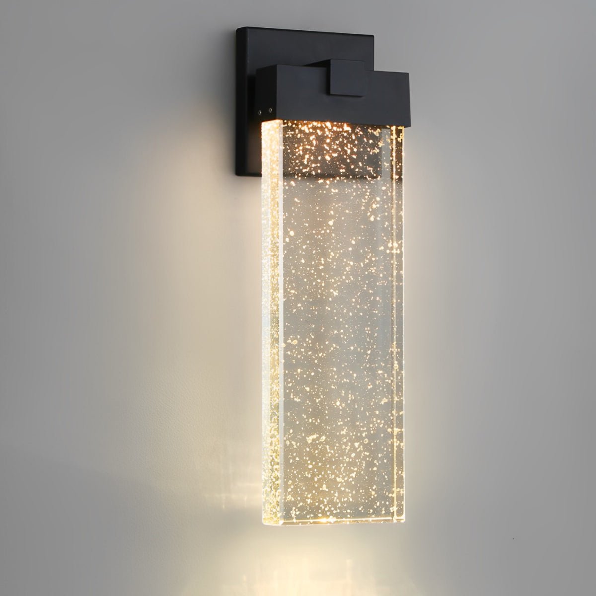 Xena – Applique murale rectangulaire en cristal