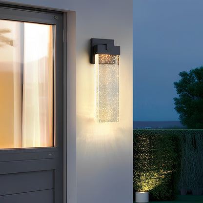 Xena – Applique murale rectangulaire en cristal