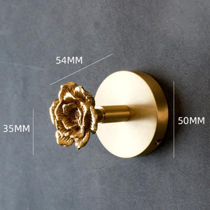 CrochetFauve – Patères murales en laiton en forme d’animaux