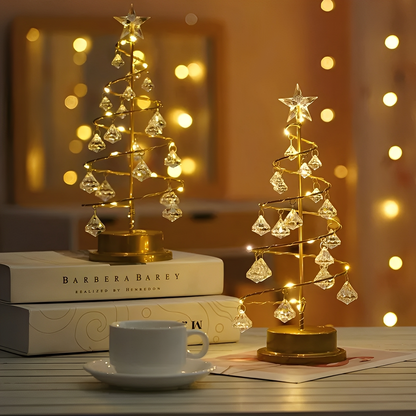 Yamira – Cristal Árbol de Navidad LED-Cadena de Luz