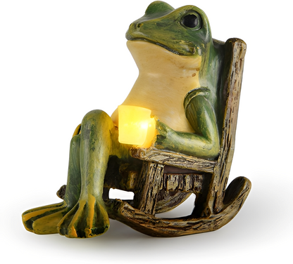 Frilo – Figurine Solaire Grenouille Amusante
