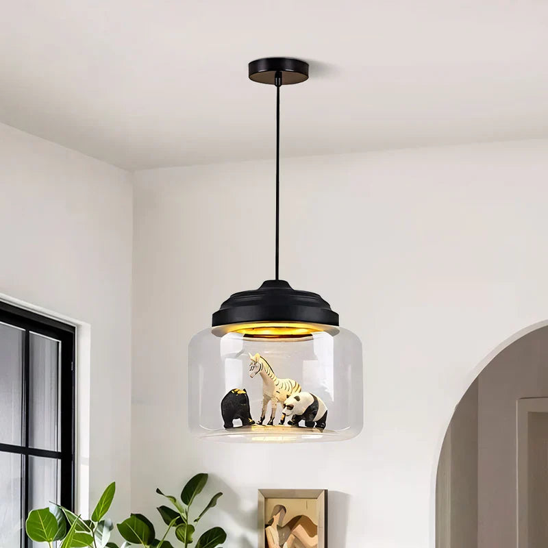 Mochiko – Lampe en verre pour chambre d'enfant