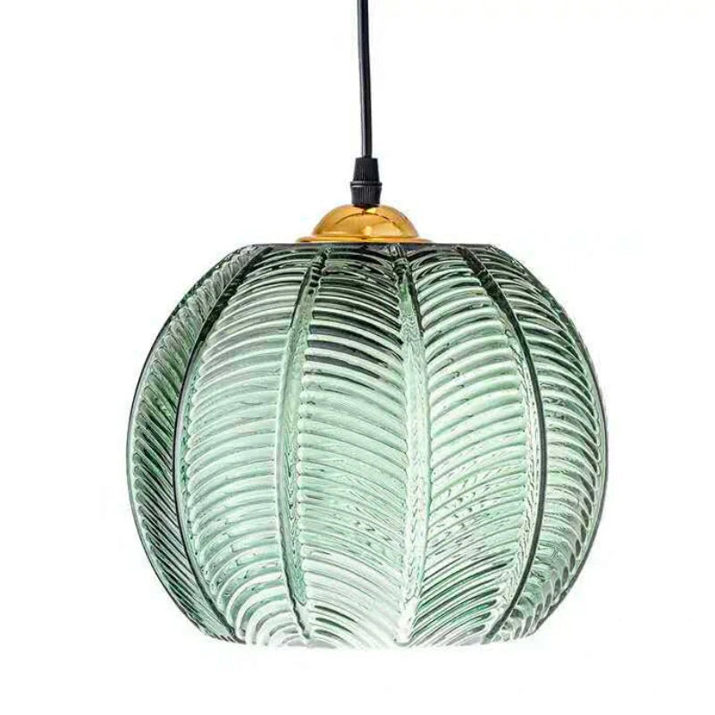 Kohana – Lampe en verre à feuille vintage