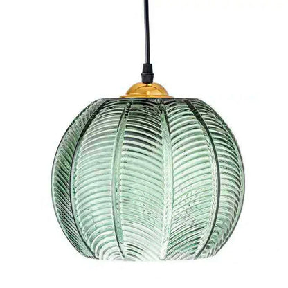 Kohana – Lampe en verre à feuille vintage