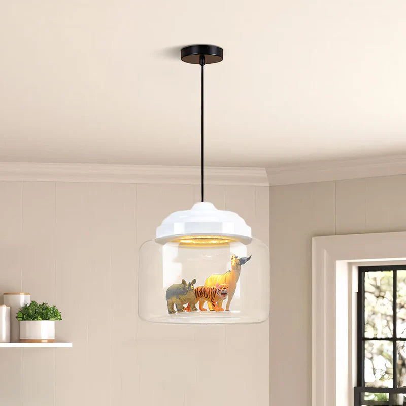 Mochiko – Lampe en verre pour chambre d'enfant