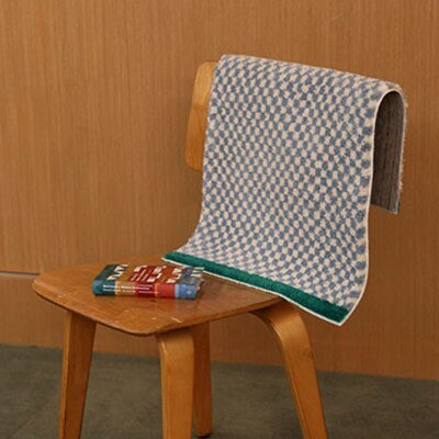 DouxCarré – Tapis de bain à carreaux ultra moelleux