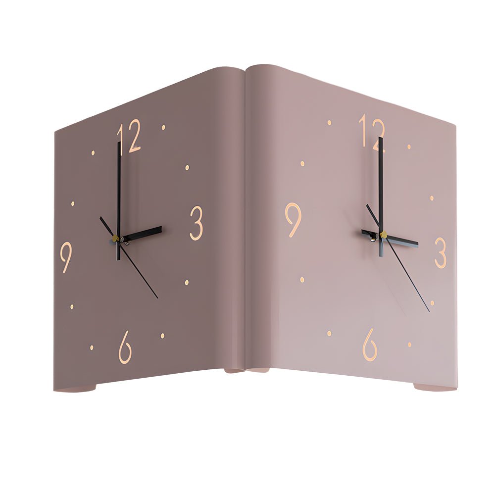 Elina – Applique murale double face avec horloge