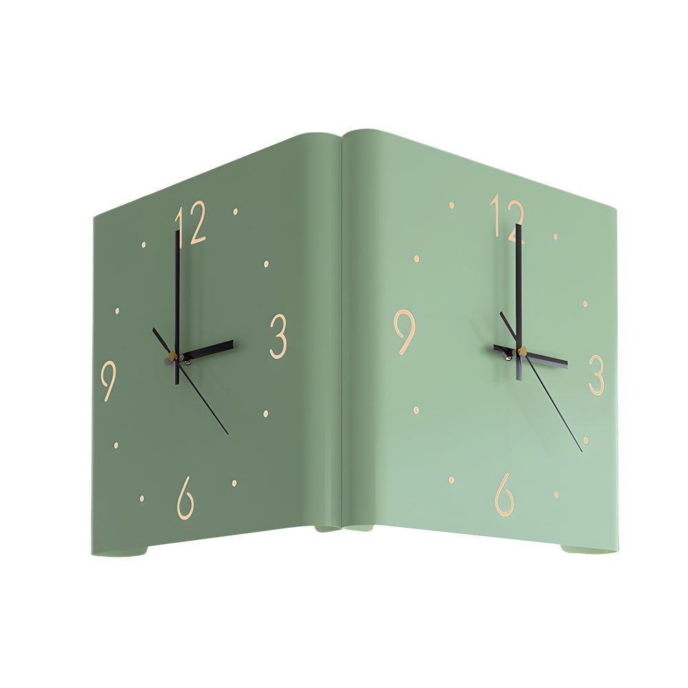 Elina – Applique murale double face avec horloge