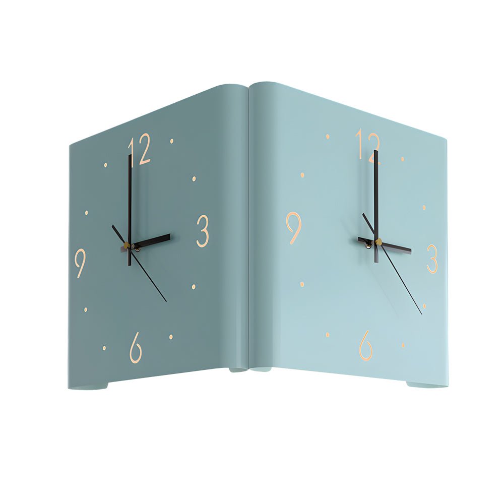 Elina – Applique murale double face avec horloge
