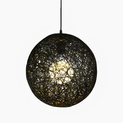 Finn – Lustre en chanvre tissé