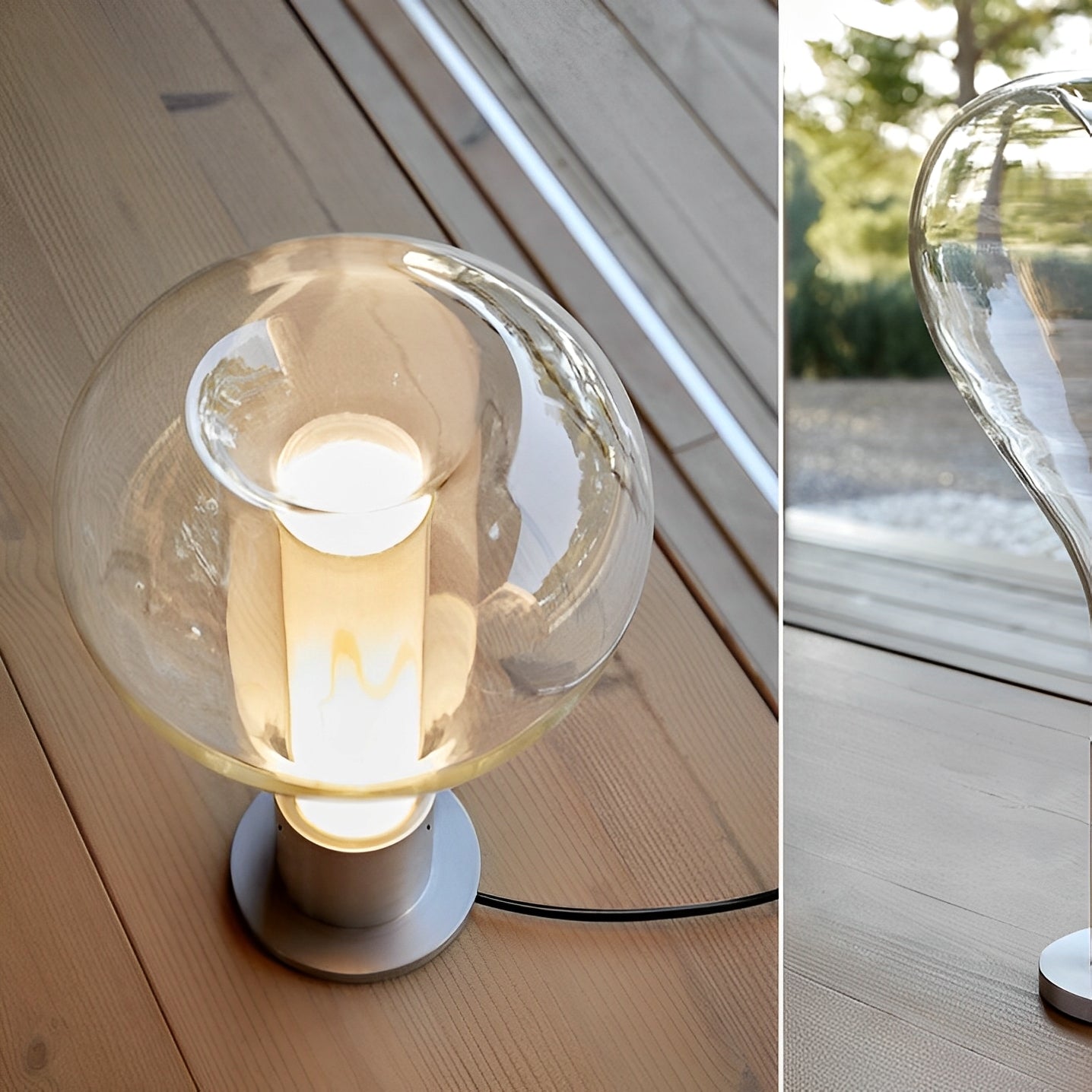 Lavana – Lampe de table en design de lave pour accents déco créatifs